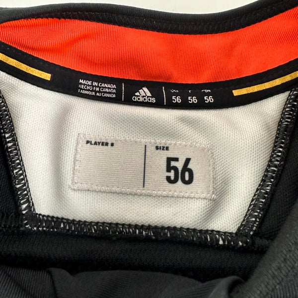 JOHNSON #52 - Black Chicago Blackhawks Practice Jersey - Adidas MIC Size 56