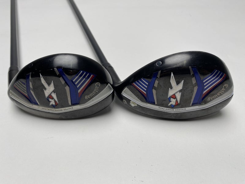Callaway XR 5 & 6 Hybrid Set 25* 28* Project X San Diego 5.5 58g Regular RH