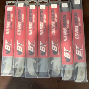 2 Sets Of Bladetech Blades. 1x mirror polished steel 1x Black DLC Both size 221 blades