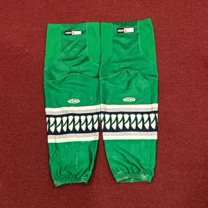 Florida Everblades Green Athletic Knit Pro Stock (Used) Socks Item#PSFL