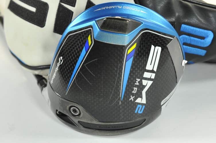 TaylorMade SIM2 Max 9* Driver Extra Stiff Flex 60g Right HZRDUS 6.5 # 185768
