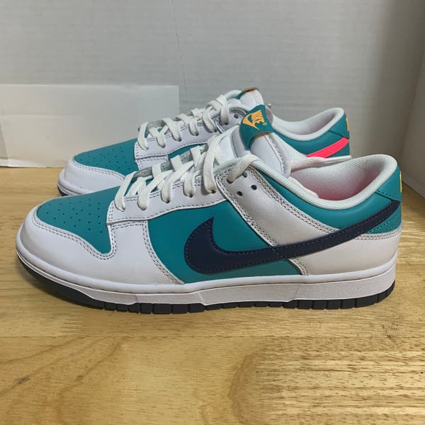 Nike Dunk Low Retro Dusty Cactus Thunder Blue HF4850-345  display picture 3