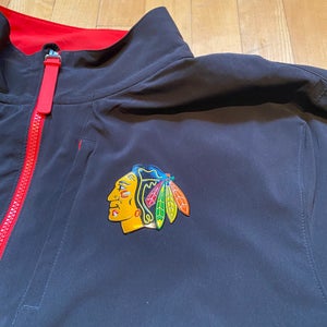 Blackhawks Authentic Pro Fanatics Jacket