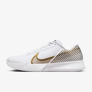 Nike Court Vapor Pro 2 HF3632-100 Men's 11.5 White Hard Court Tennis Shoes LR303
