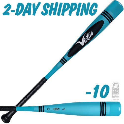 NEW - Victus VIBE BLUE BLAST CRAYON 29" / 19 oz USSSA Travel Ball Bat VSBVIB10C-BL ►FAST SHIPPING◄