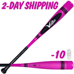 NEW - Victus VIBE POWER PINK CRAYON 27" / 17 oz USSSA Travel Ball Bat VSBVIB10C -PK ►FAST SHIPPING◄