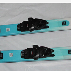 NEW HEAD 137cm skis supershape blu/wh + size adjustable JRS 7.5 GW bindings