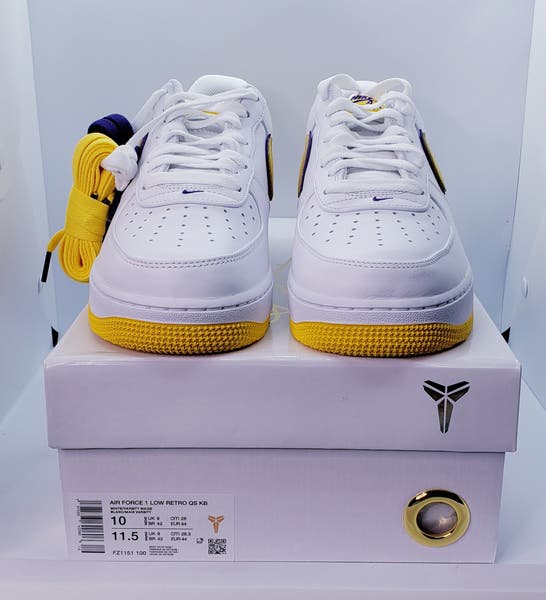 Nike Air Force 1 Low Retro QS x KB Kobe Bryant Lakers NIB