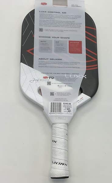Selkirk Luxx Control Air Invikta Jack Sock Pickleball Paddle