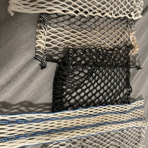 Lacrosse 5 pieces of used mesh