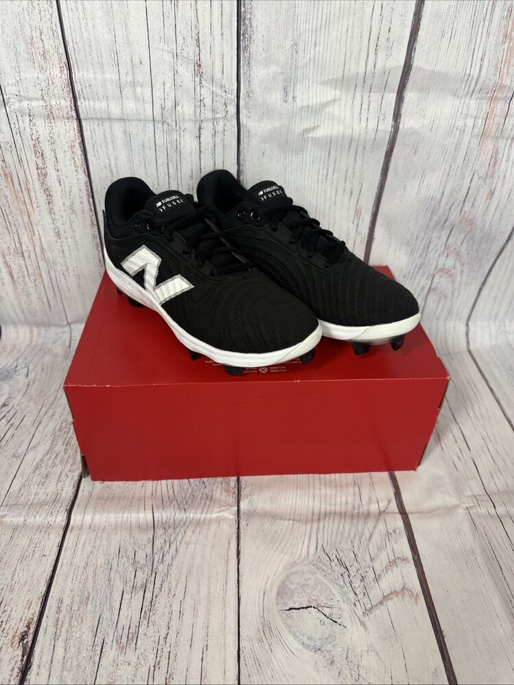 red and black womens softball cleats