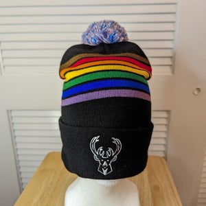 Milwaukee Bucks LGBT Pride SGA Winter Hat NBA