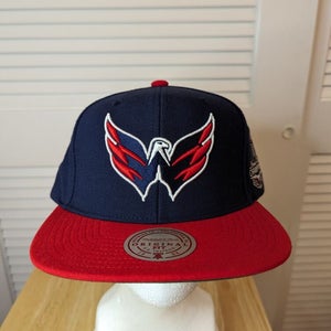 NWS Washington Capitals Mitchell & Ness Snapback Hat NHL