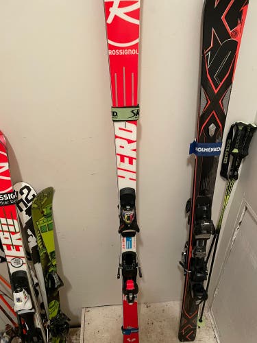 Unisex 2017 Racing With Bindings Max Din 14 (Used) Hero FIS GS Pro Skis