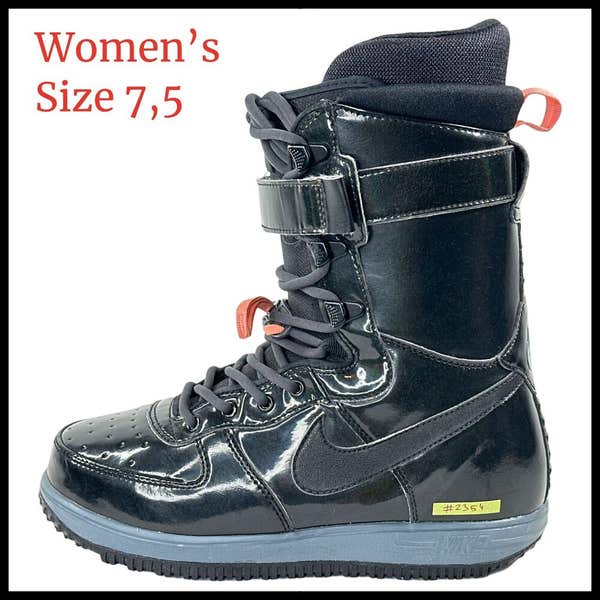 2354 NIKE Zoom Force 1 Black Atomic Pink Women's Snowboard Boots