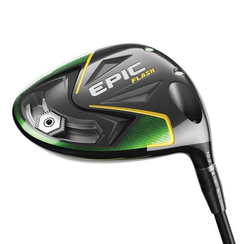 CALLAWAY EPIC FLASH DRIVER 10.5° GRAPHITE 5.5 STANDARD PROJECT X EVENFLOW GREEN 55 GRAPHITE