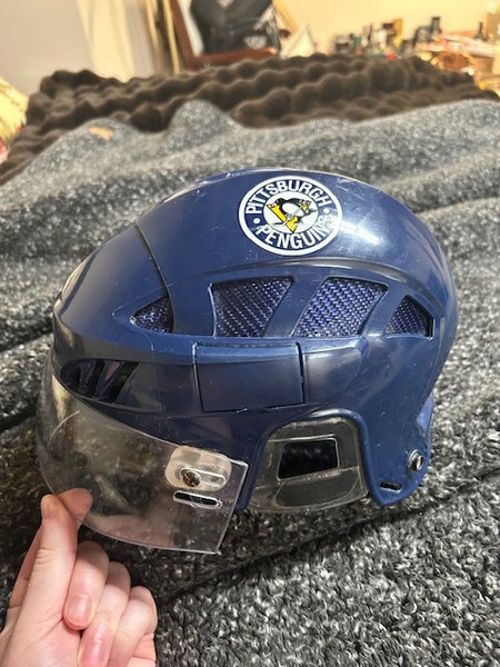 Pittsburgh Penguins Winter Classic Medium Reebok 8K Helmet Pro Stock