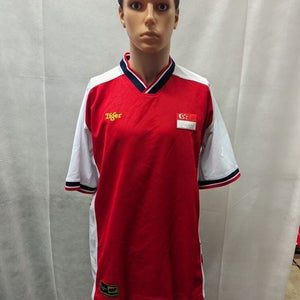 Vintage 2001 Singapore National Team Soccer Jersey Tiger XL