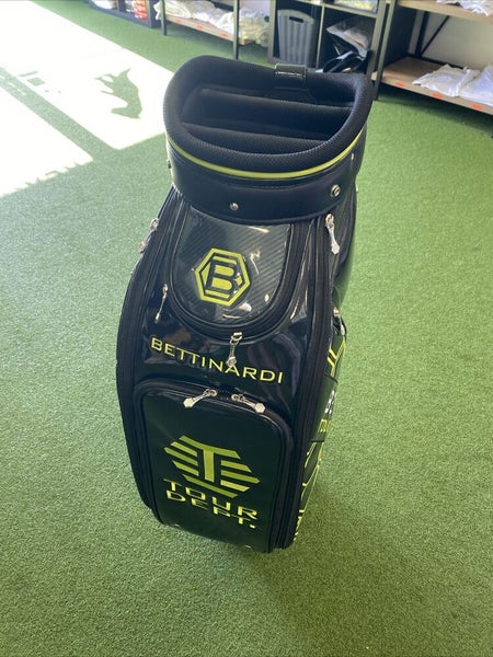 Bettinardi Tour Department Black/Yellow Staff Stand Bag 6-Way