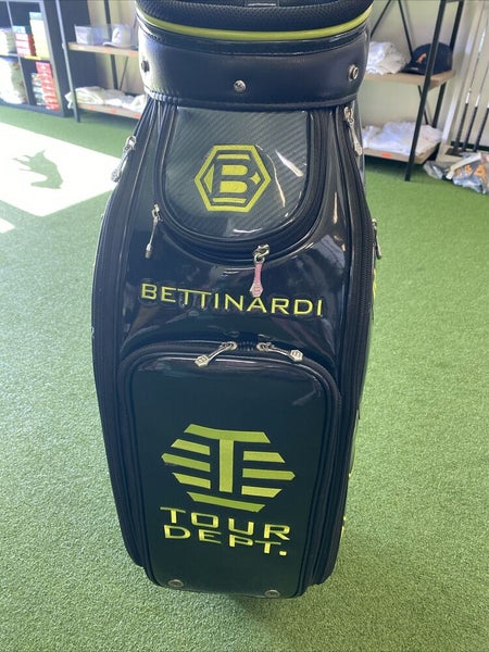 Bettinardi Tour Department Black/Yellow Staff Stand Bag 6-Way