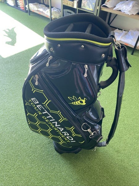 Bettinardi Tour Department Black/Yellow Staff Stand Bag 6-Way