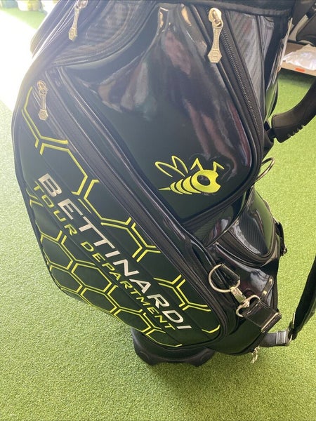 Bettinardi Tour Department Black/Yellow Staff Stand Bag 6-Way