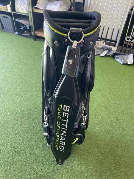 Bettinardi Tour Department Black/Yellow Staff Stand Bag 6-Way