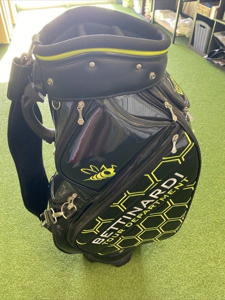 Bettinardi Tour Department Black/Yellow Staff Stand Bag 6-Way