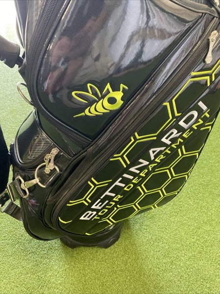 Bettinardi Tour Department Black/Yellow Staff Stand Bag 6-Way