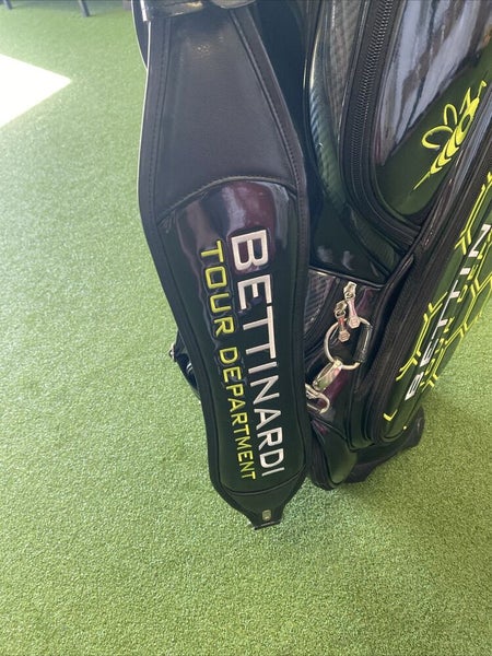 Bettinardi Tour Department Black/Yellow Staff Stand Bag 6-Way