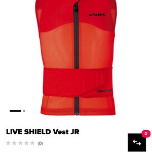 Atomic Jr Back Protector Youth L