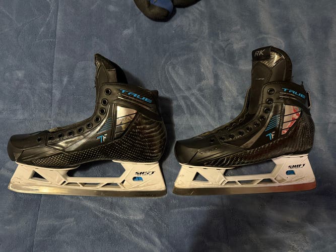 True Regular Width Pro Stock 9 (Used) Custom Pro Hockey Goalie Skates