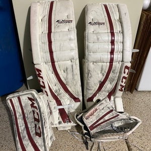 CCM Regular Pro Stock (Used) Extreme Flex Pro Goalie Full Set