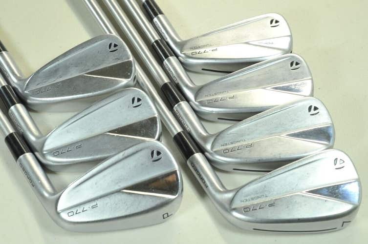 TaylorMade P770 2023 4-PW Iron Set Extra Stiff Right KBS Tour Steel # 186568