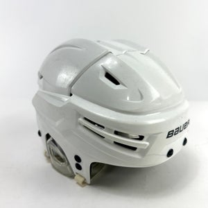 Used White Bauer Re-akt Helmet | Senior Large | L338