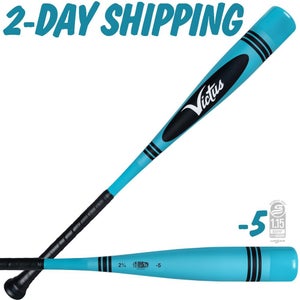 NEW - Victus VIBE BLUE BLAST CRAYON 30" / 25 oz USSSA Travel Ball Bat VSBVIB5C-BL ►FAST SHIPPING◄