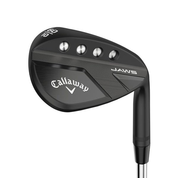 CALLAWAY JAWS FULL TOE BLACK LOB WEDGE 58°-10° (BOUNCE) STEEL WEDGE FLEX TRUE TEMPER DYNAMIC GOLD S