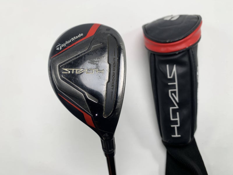TaylorMade Stealth Rescue 4 Hybrid 22* MMT 55g Senior Graphite Mens RH HC