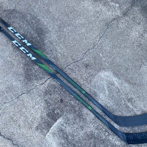 2 PACK CCM RibCor Trigger 4 Pro Stock Hockey Stick Grip 75 Flex Left P90TM 75643