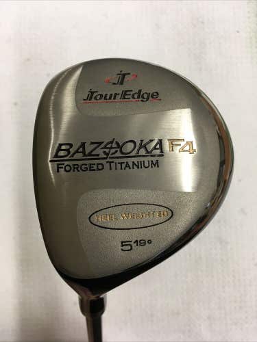 Tour Edge Bazooka F4 DRAW BIAS FW - #5 Wood / 19° Loft Left Hand CUSTOM BUILT!