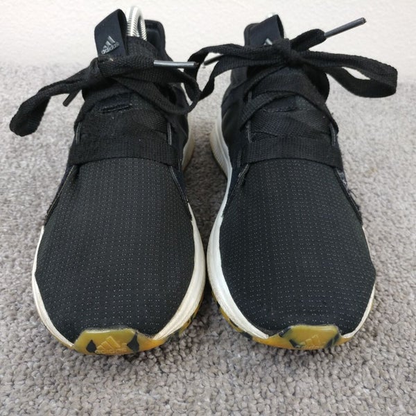 Adidas Edge Lux Womens Size 7.5 Running Shoes Black Sneakers Gum Sole Athletic