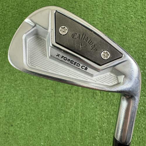 Callaway X Forged CB 21 7 Iron Dynamic Gold X100 Steel Extra Stiff -1/2 Short