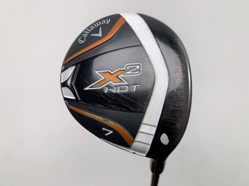 Callaway X2 Hot 7 Fairway Wood 21* Accra 42i Senior Graphite Mens RH