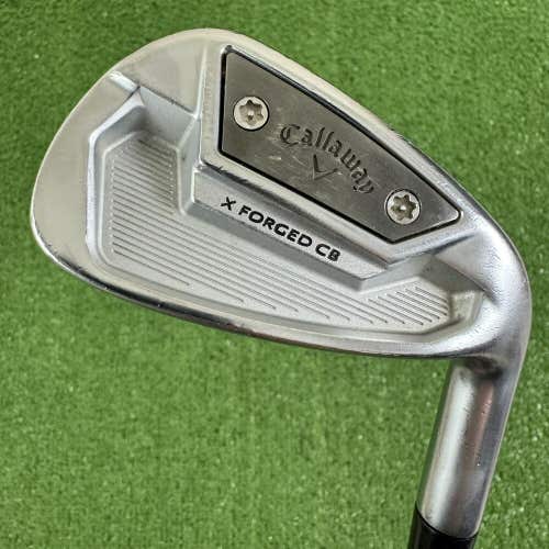 Callaway X Forged CB 21 9 Iron Dynamic Gold X100 Steel Extra Stiff -1/2 Short