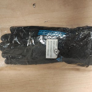 Adidas Womens Fort 4 Gloves Size Small Black/Bright Cyan
