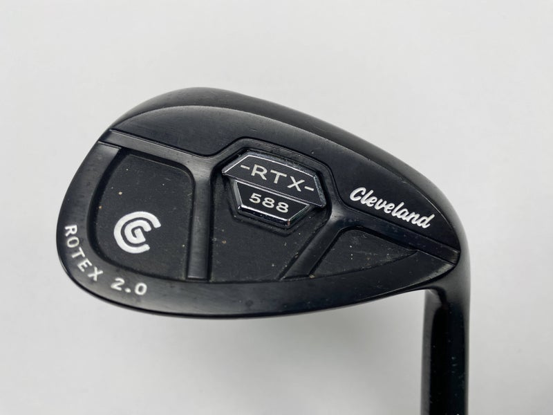 Cleveland 588 RTX 2.0 CB Black Satin 56* 10 True Temper Dynamic Gold Wedge RH