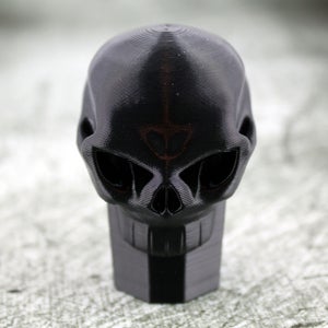 (New)Lacrosse Butt Ends Men's Zombie Skull