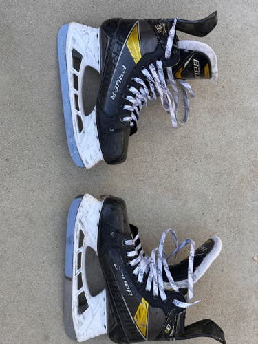 Bauer Supreme 3S Pro Hockey Skates Wide Width 7.5 (Used)