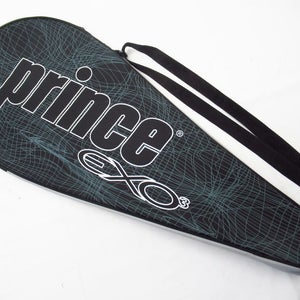 PRINCE "EXO3" SINGLE ZIPPERED TENNIS RACQUET COVER WITH STRAP