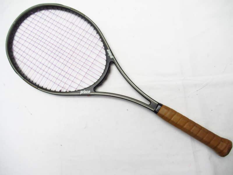 Raquette De Tennis Prince Graphite Pro Series 90 - Vintage - Poignée Cuir 4 1/4